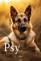 Kalendarz wieloplanszowy A3-14 Psy Avanti